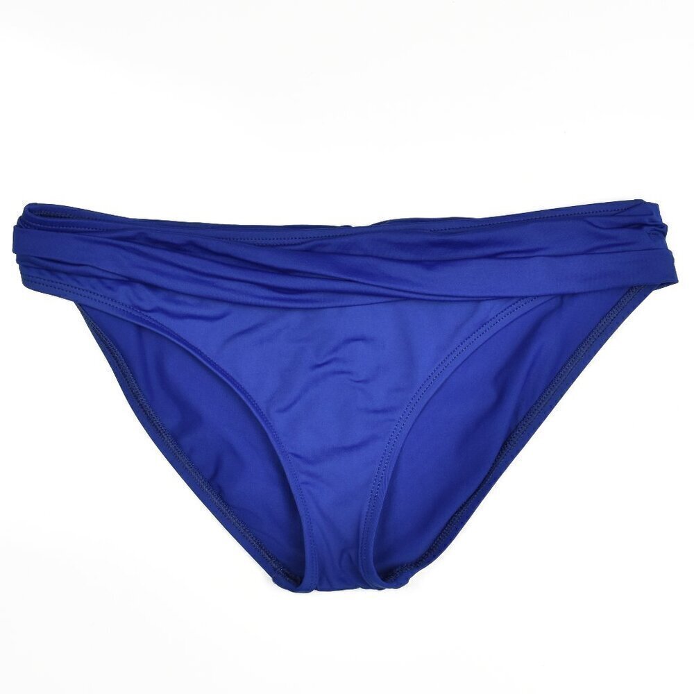 La Blanca Island Goddess Keyhole Bikini and Shirred Hipster Bottom - 34E/8 - Picture 3 of 9